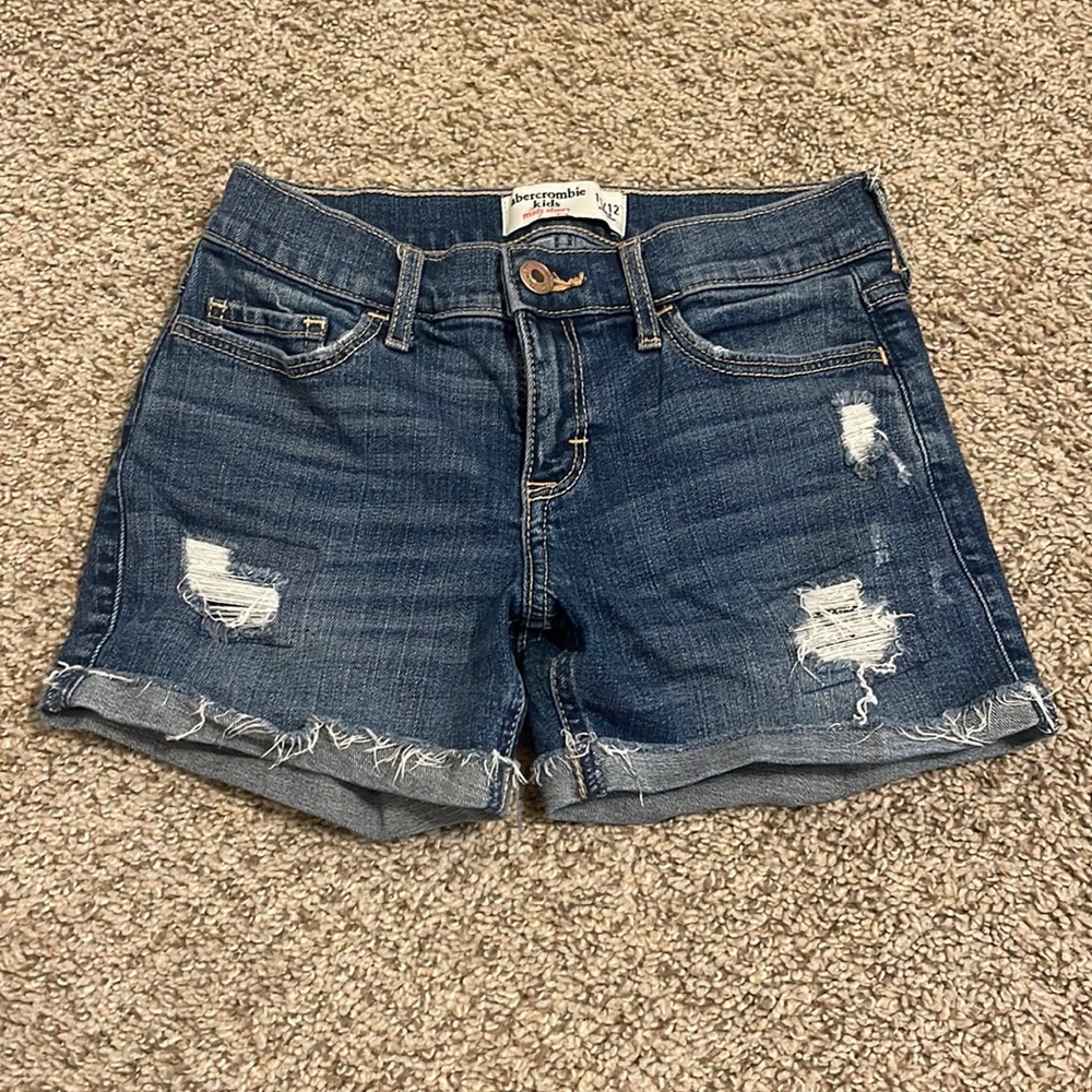 Girls Abercrombie Kids Midi Shorts sz 11/12